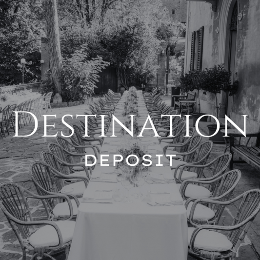 Destination Weddings Deposit