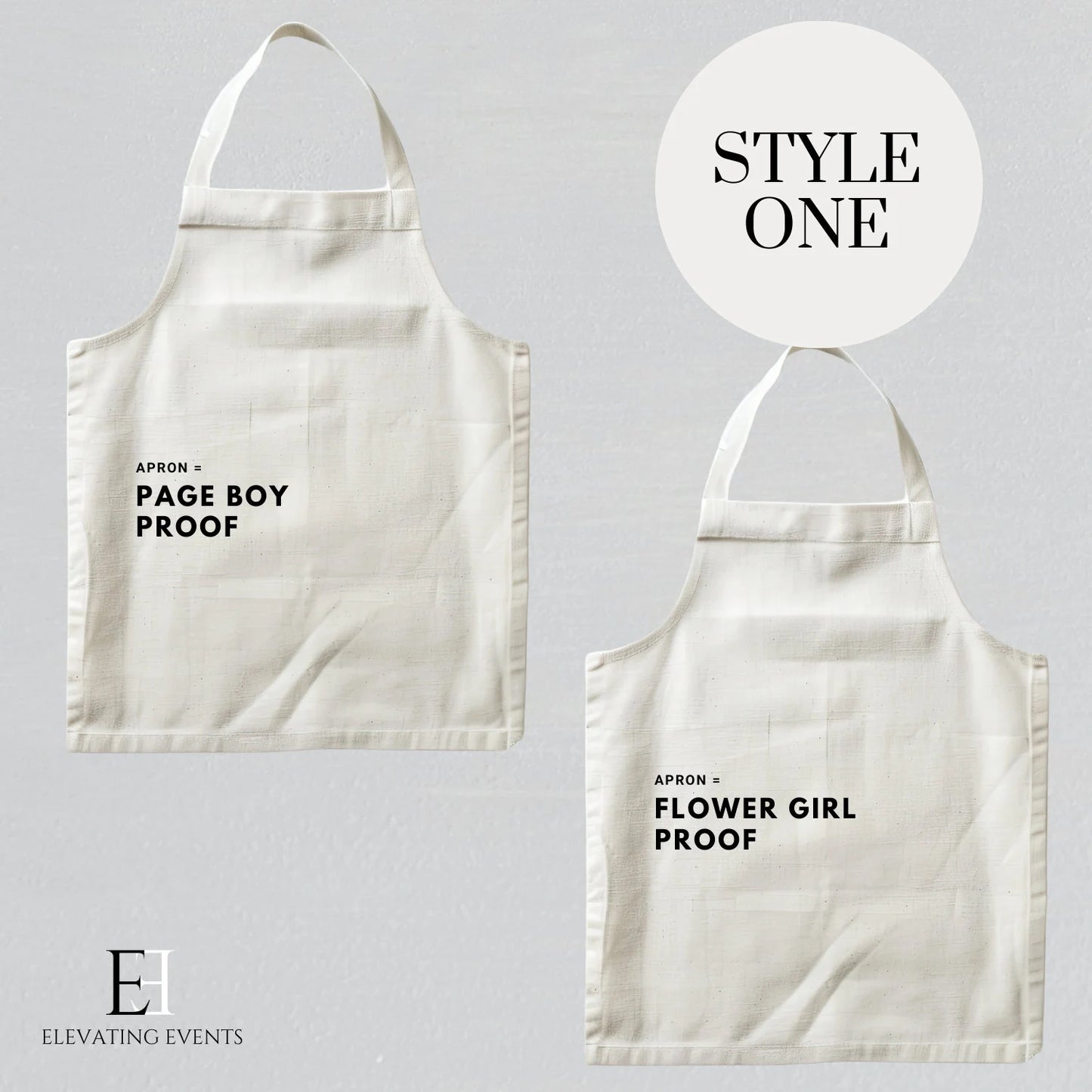 Wedding Day Apron For Children