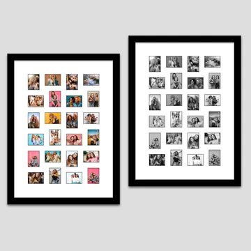 Instax Frame for 24 Mini Instax Photos - White & Black options